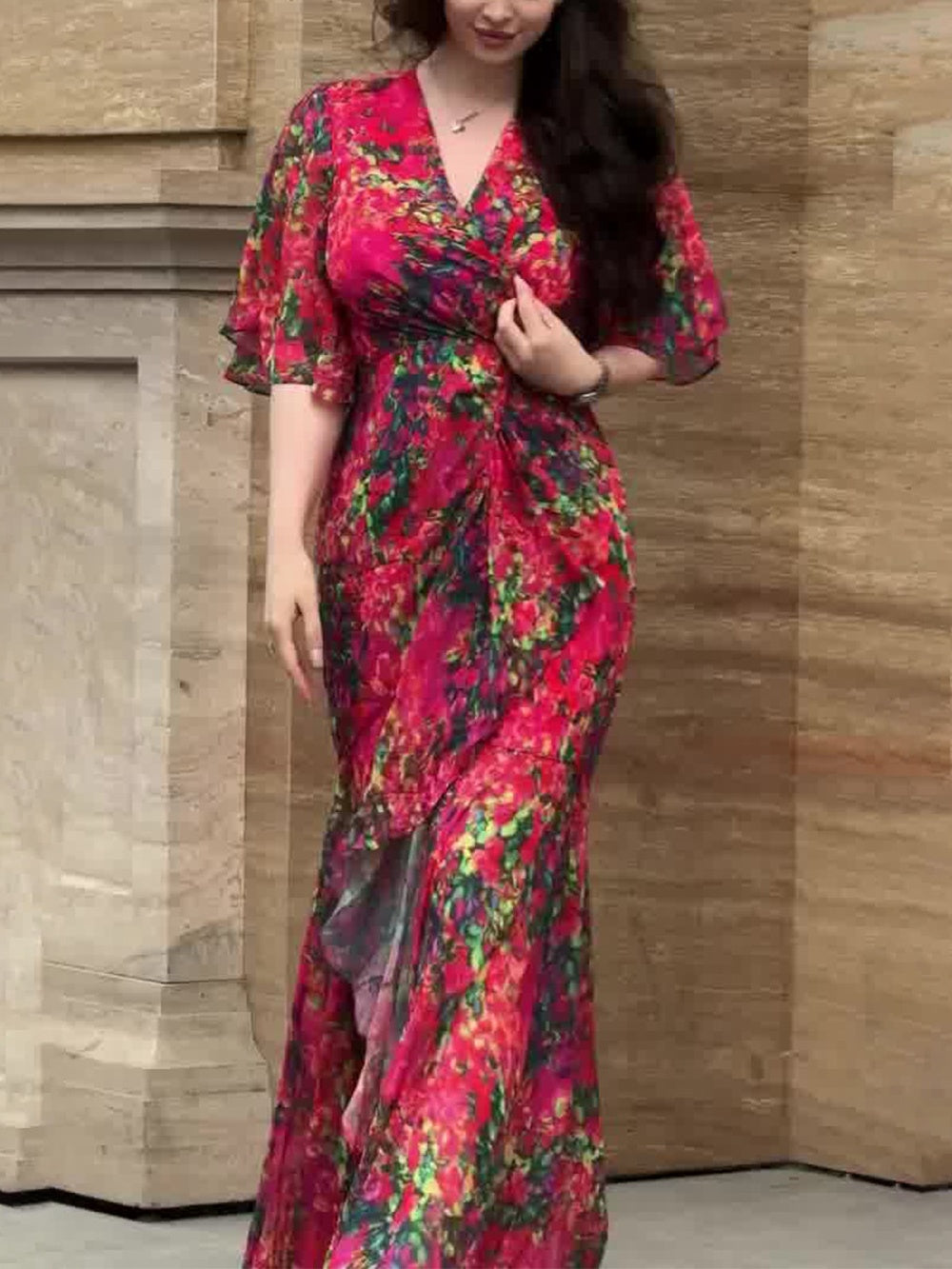 Sonnie - Floral Maxi Dress