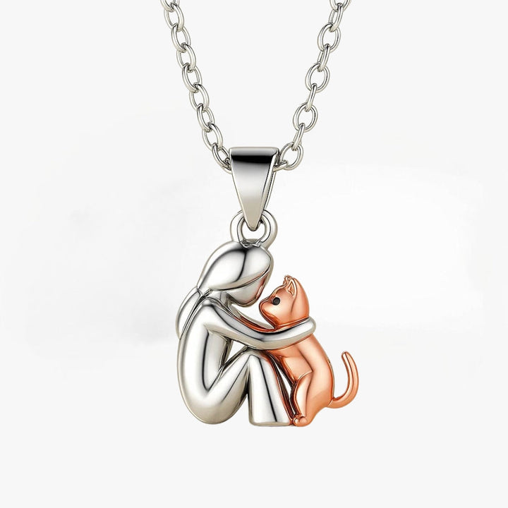 Elenza  | Cat Hug Necklace