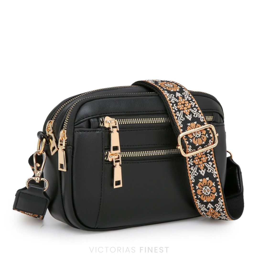 Petite Pattern Strap Crossbody Bag