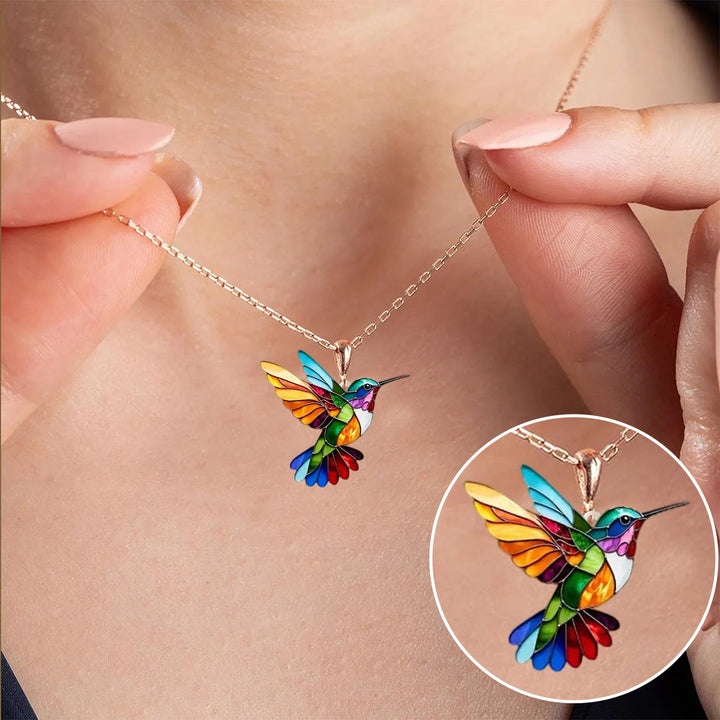 Elegant Hummingbird Necklace