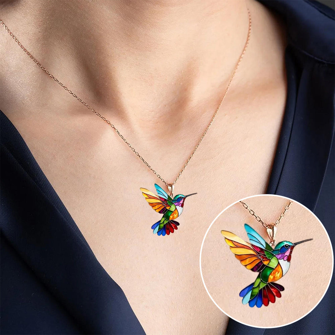 Elegant Hummingbird Necklace