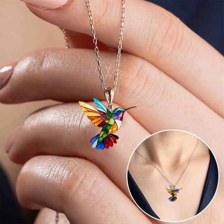 Elegant Hummingbird Necklace