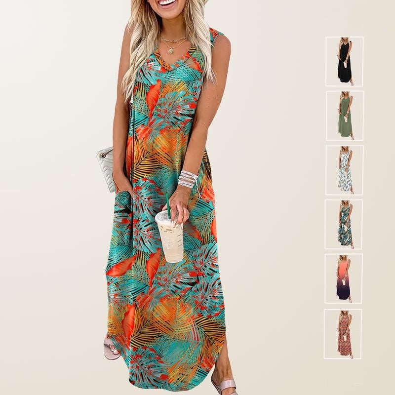 Zahara - Boho Sleeveless Dress