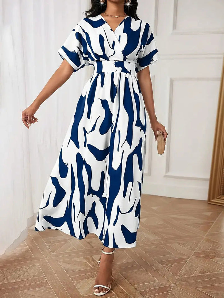 Bixie - Abstract Elegance Dress