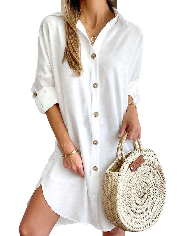Catriona - Button-Up Shirt Dress
