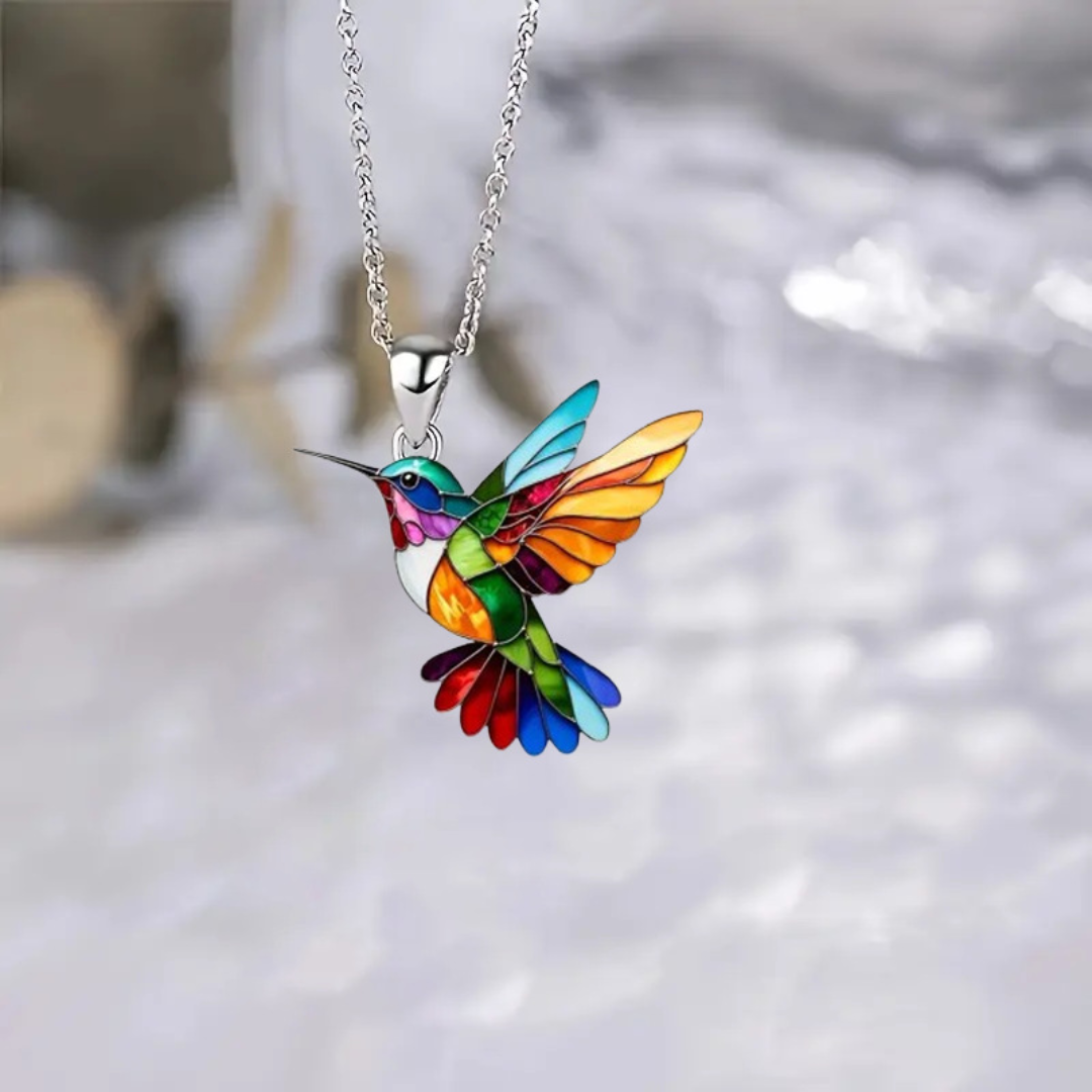 Elegant Hummingbird Necklace