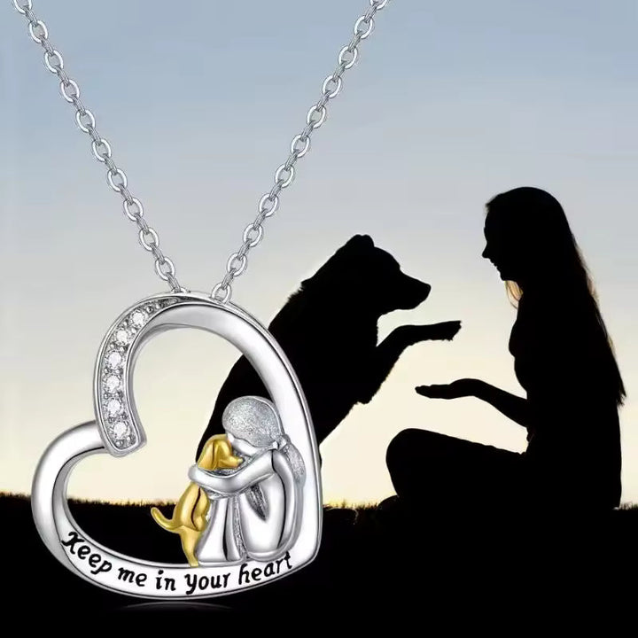 Elenza | Dog Hug Necklace