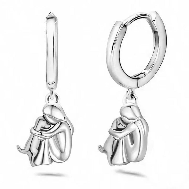 Elenza  | Dog Motif Support Earrings