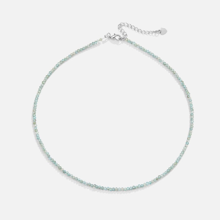 Apatite Pearl Necklace
