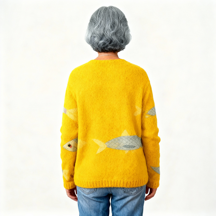 DEARBHLA | SARDINES ART CARDIGAN