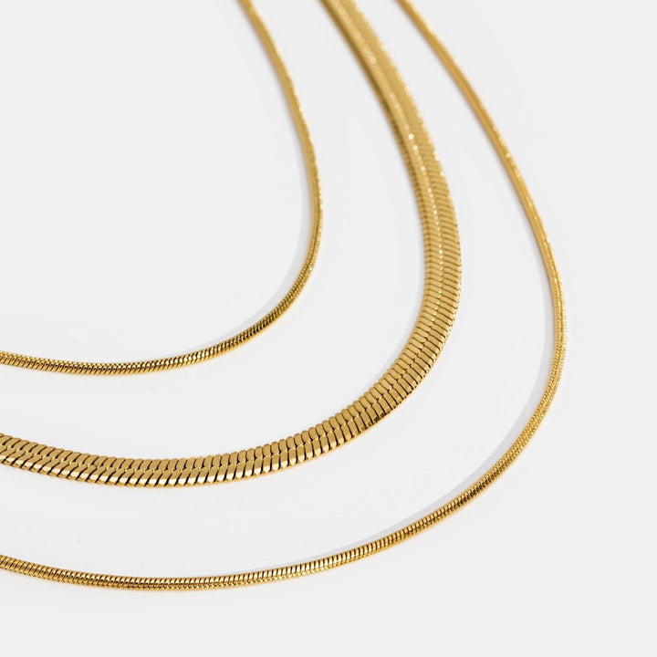 Multi-layer Gold Necklace