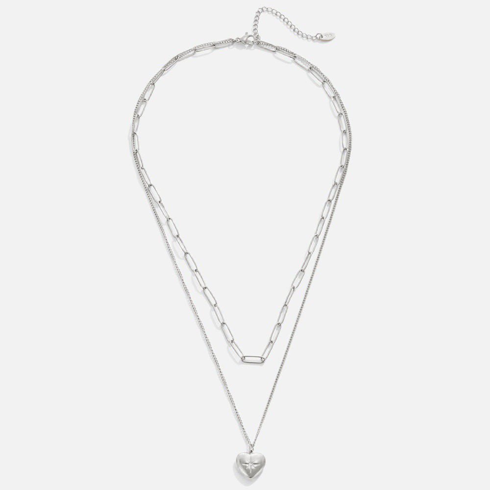 Heart Necklace and Office Clip