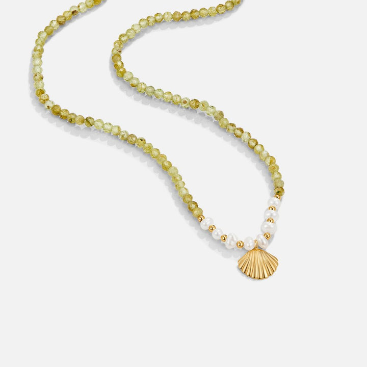 Luca Pearl and Shell Necklace