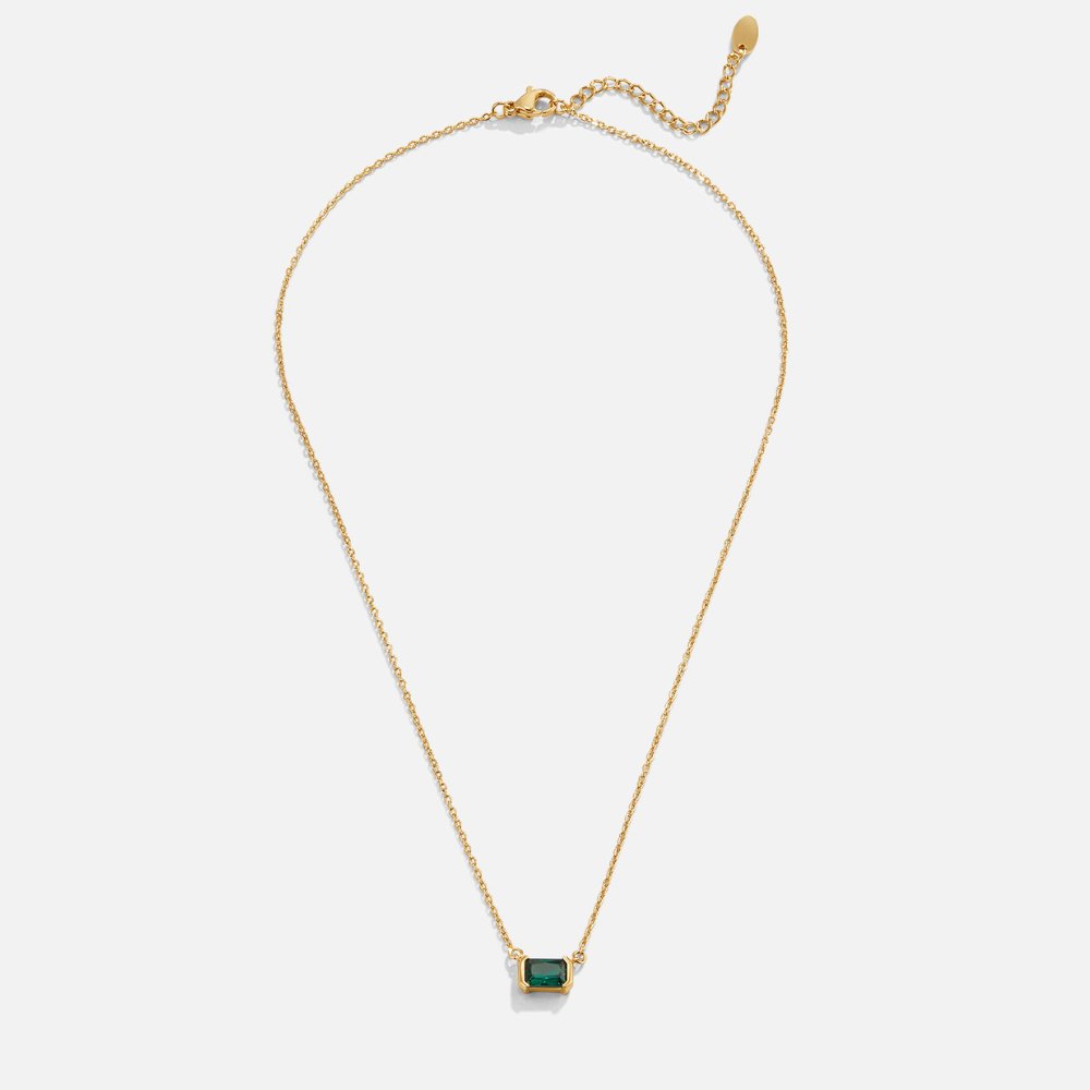 Green Emerald Necklace Moni