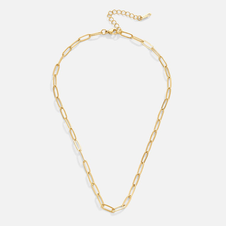 Gold Clip Necklace